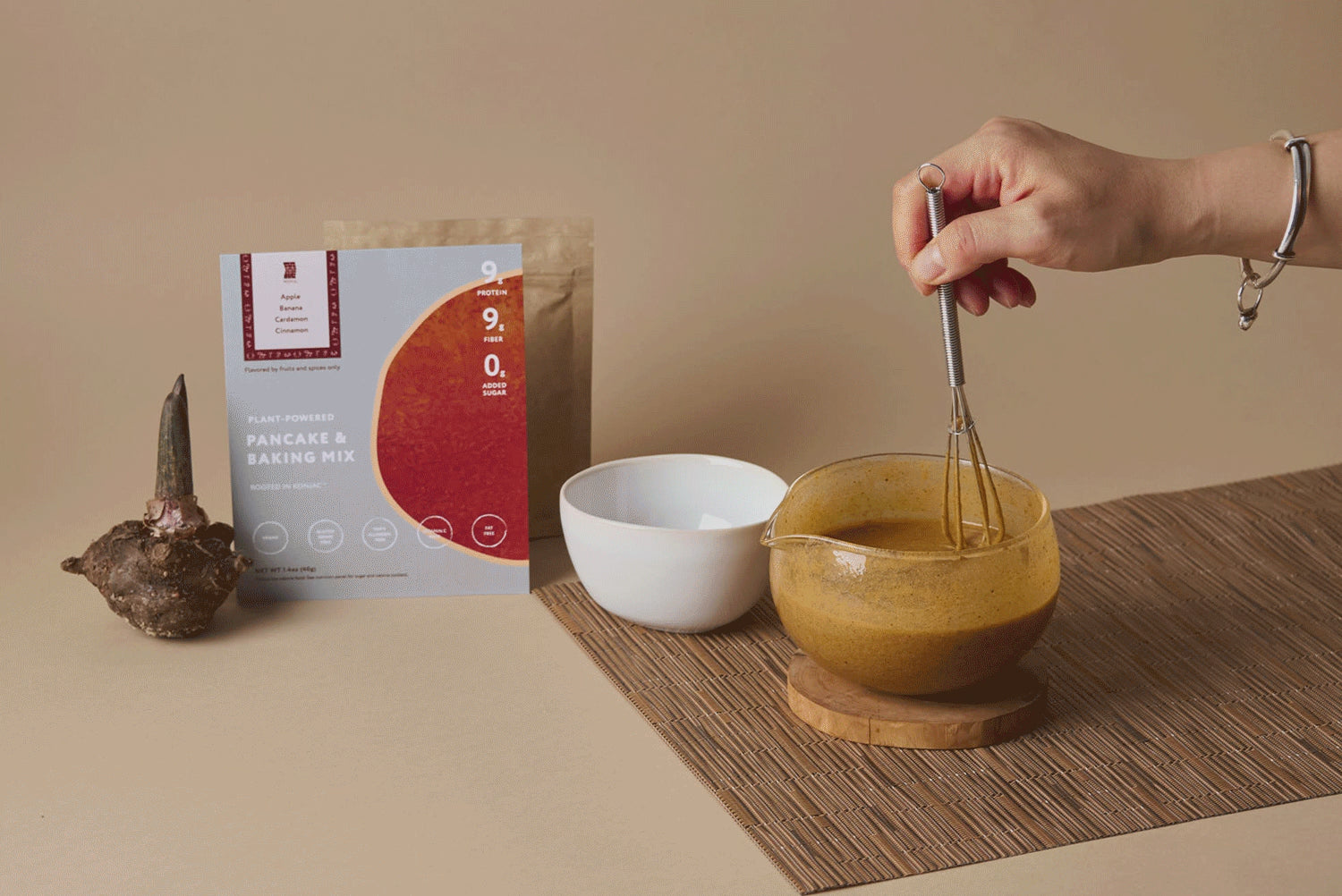 Konjac Protein Pancake & Waffle Gluten Free, Fiber rich MOYU™